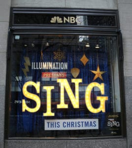 NBC Window Display Graphics