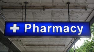 Pharmacy Ceiling Signs