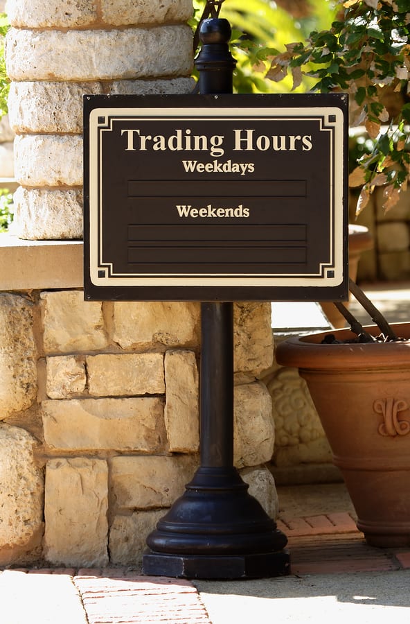 Coffee time working hours Signs