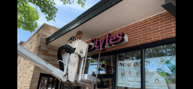 Sign Installation